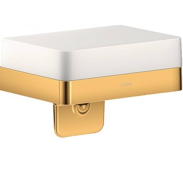 Дозатор для рідкого мила Axor Universal 42819990 з тримачем золото, фото 1