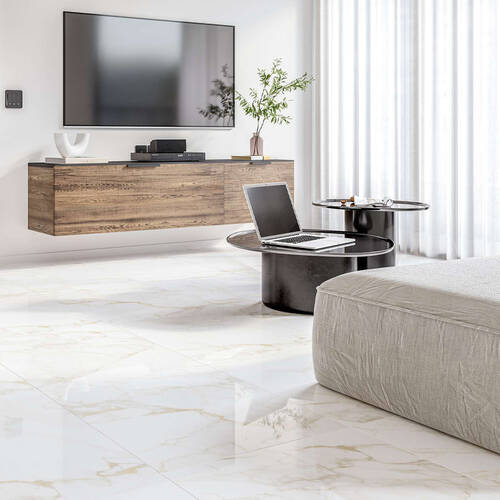 Керамогранит Golden Tile Imperial Белый 3G0500 59,5x59,5 см