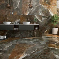 Керамограніт Geotiles Amazona Coffee 60x120 см, фото №1