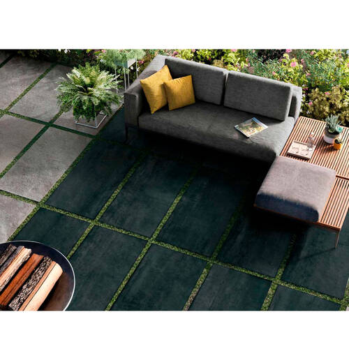 Керамограніт Geotiles Metal Marengo 60x120 см, фото 2