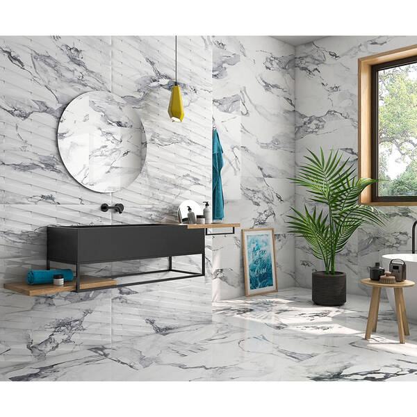 Плитка Geotiles Valeria Rlv Plata 25х50 см, фото 2