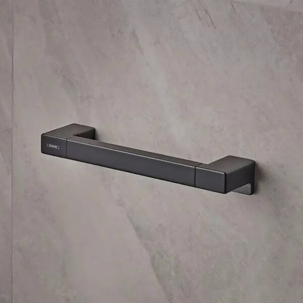 Тримач для рушників Hansgrohe AddStoris 41744670 чорний матовий, фото 3