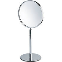 Косметичне дзеркало Decor Walther Round SPT 11 0116100 зі збільшенням 4х, хром, фото №1