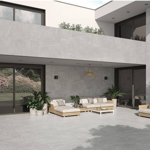 Керамограніт ITT Ceramic Kairos Grey Matt Rect. 59,5х119,2 см, фото 3