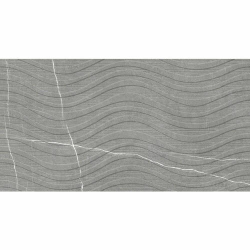 Керамограніт ITT Ceramic Kairos Grey Decor Matt Rect. 59,5х119,2 см декор, фото 1