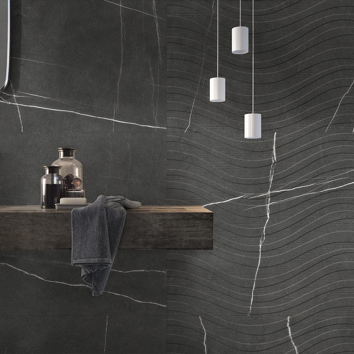 KAIROS GRAPHITE DECOR MATT RECT. (1 сорт)