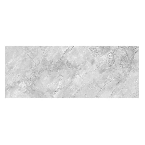 Керамограніт ITT Ceramic Brazil Super White Hond 6mm 120х300 см, фото 1