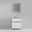 Зеркало AM.PM Gem M91AMOX0653WG38 с LED-подсветкой 650х700 мм, фото 6