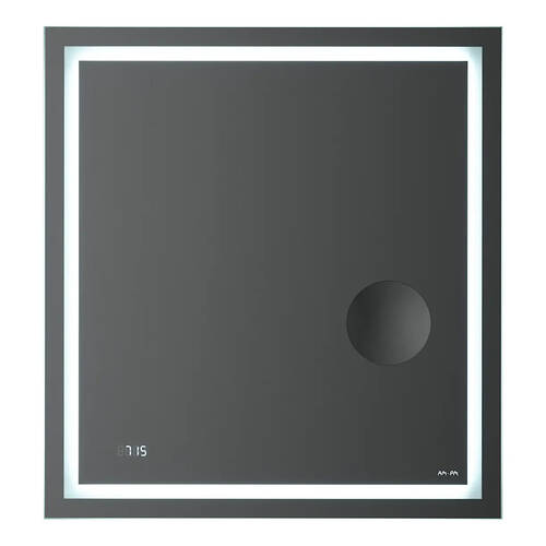 Зеркало AM.PM Gem M91AMOX0653WG38 с LED-подсветкой 650х700 мм, фото 1