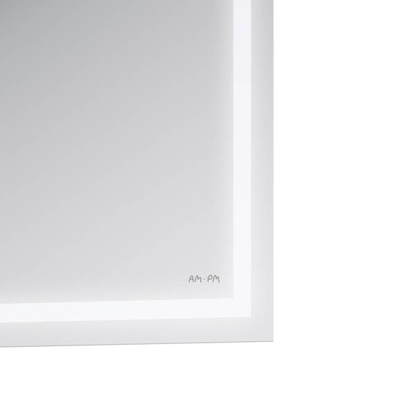 Дзеркало AM.PM GEM M91AMOX0801WG38 з LED-підсвічуванням 80х70 см, фото 4