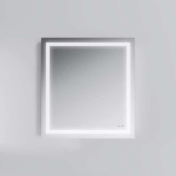 Зеркало AM.PM GEM M91AMOX0651WG38 с LED-подсветкой, 65х70 см, фото 2