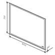 Зеркало AM.PM GEM M91AMOX0651WG38 с LED-подсветкой, 65х70 см, фото 6