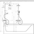 Душова система Hansgrohe Vernis Shape Showerpipe 230 1jet 26284000 з термостатом, фото 2