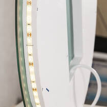 Зеркало Аква Родос Омега Делла R-line D-80 с LED-подсветкой 800 мм, фото №7
