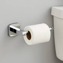 Тримач для туалетного паперу Аква Родос Capri 6616 без кришки хром, фото №1