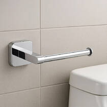 Тримач для туалетного паперу Аква Родос Capri 6616 без кришки хром, фото №4