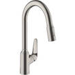 Змішувач для кухні Hansgrohe Focus M42 71800800 2 типи струменю, під сталь, фото 1