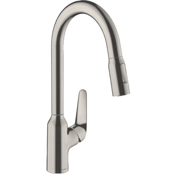 Змішувач для кухні Hansgrohe Focus M42 71800800 2 типи струменю, під сталь, фото 1