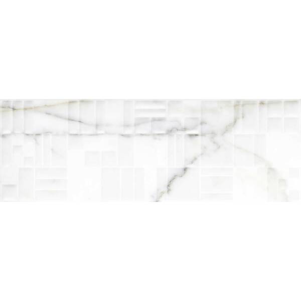 Плитка Argenta Ceramica Xs Athena Block White 40x120 см, фото 1
