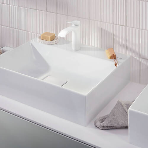 Смеситель для раковины Hansgrohe Vivenis 75022700 белый матовый, фото 3