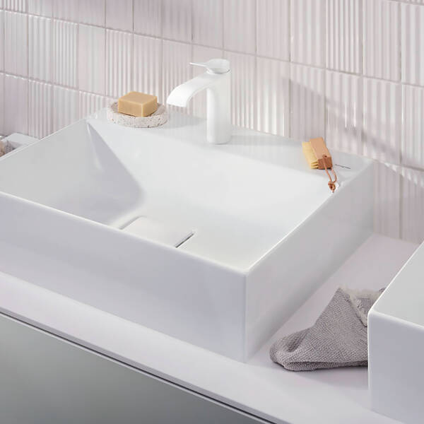 Смеситель для раковины Hansgrohe Vivenis 75022700 белый матовый, фото 3