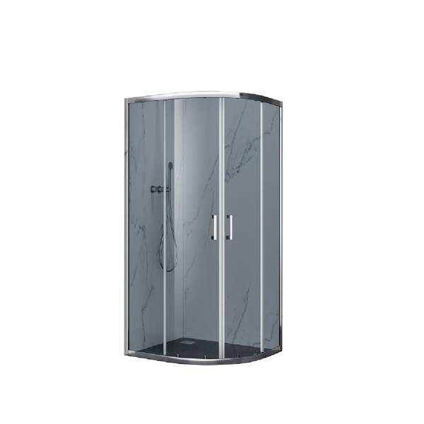 Душова кабіна Primera Prime PRI2921S 90х90 см профіль хром/сіре скло, фото 1
