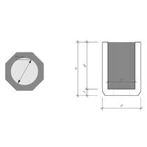 Стакан Decor Walther Kristall KR BER 0923980 фиолетовый, фото №2