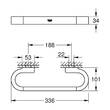 Поручень для ванни Grohe Selection 41064GN0 брашоване золото, фото 3
