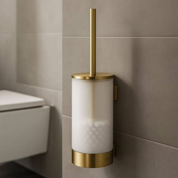 Щітка для унітаза Grohe Selection 41076GN0 брашоване золото, фото 1