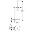 Щітка для унітаза Grohe Selection 41076GN0 брашоване золото, фото 3