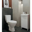 Унітаз-компакт Cersanit Cersania 704 011 3/6 (CCKZ1015011894) з кришкою дюропласт softclose, фото 3