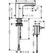Змішувач для раковини Hansgrohe Vernis Blend 71504000 електронний, хром, фото 2