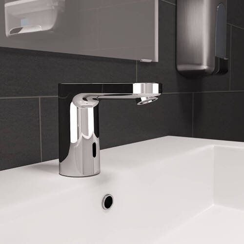 Змішувач для раковини Hansgrohe Vernis Blend 71504000 електронний, хром, фото 3