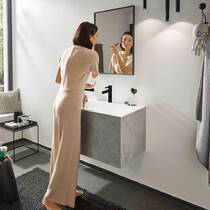 Змішувач для раковини Hansgrohe Finoris 76023670 чорний матовий, фото №4