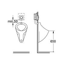 Клавиша смыва Grohe Nova Cosmopolitan 38804P00 хром матовый, фото №3