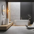 Керамограніт Cersanit Velvet Concrete Light Grey Matt Rect 59,8x119,8 см, фото 2