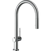 Змішувач для кухні Hansgrohe Talis M54 72800000 з висувним душем, фото №1