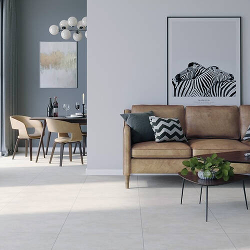 Керамограніт Cersanit Gptu 605 Light Grey Matt Rect 59,8x59,8 см, фото 2