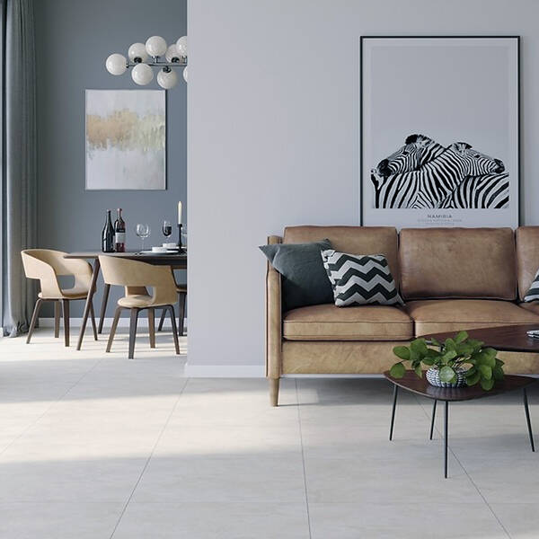 Керамограніт Cersanit Gptu 605 Light Grey Matt Rect 59,8x59,8 см, фото 2