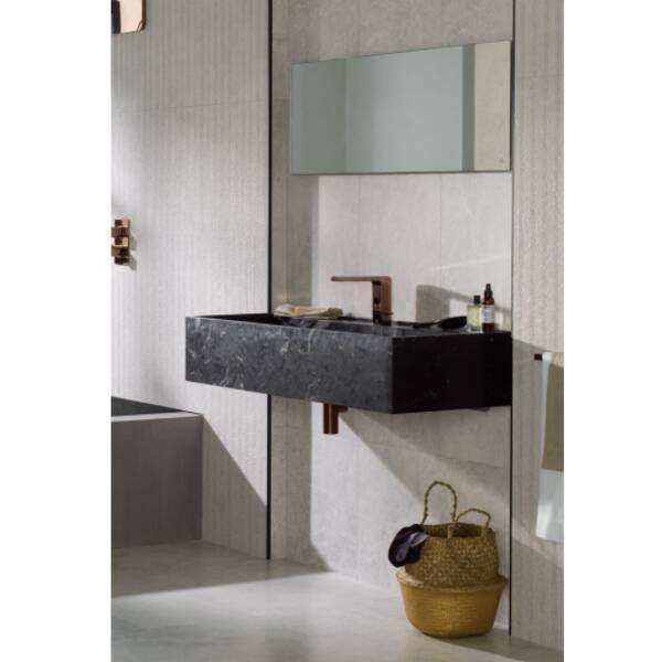 Керамограніт Porcelanosa Noir Caliza (A) 45x120 см, фото 2
