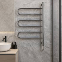 Рушникосушарка електрична Mario Тристар-І 800х445/55 TR 825х445 мм хром 80 Вт, фото №1