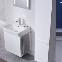 Тумба для раковини Geberit Smyle Square 500.364.00.1 підвісна 50 см білий, фото №6