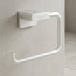Тримач для туалетного паперу Hansgrohe AddStoris 41771700 без кришки, білий матовий, фото 5