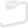 Тримач для туалетного паперу Hansgrohe AddStoris 41771700 без кришки, білий матовий, фото 1