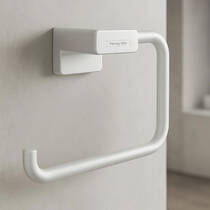 Держатель для туалетной бумаги Hansgrohe AddStoris 41771700 без крышки, белый матовый, фото 1