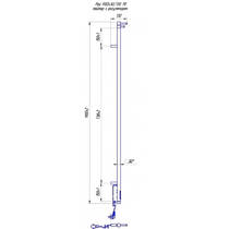 Рушникосушарка електрична Mario Рей Кубо-І 1100x30/130 TR 1100х30 мм білий глянець 30 Вт, фото №2