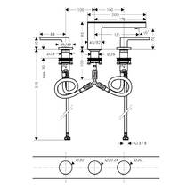 Змішувач для раковини Axor MyEdition 47050000, хром дзеркальний, фото №2