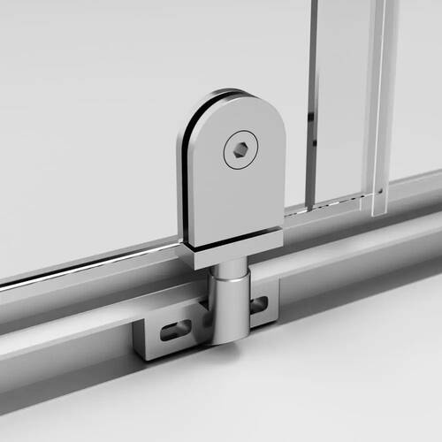 Душова кабіна AM.PM Gem W90UG-404-090MT 90x90 см профіль хром матовий, прозоре скло, фото 3