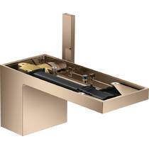 Змішувач для раковини Axor MyEdition 47012300 без панелі, червоне золото полірований, фото №1