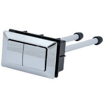 Кнопка для зливного механізму Devit Iven 3110141 хром, фото №1